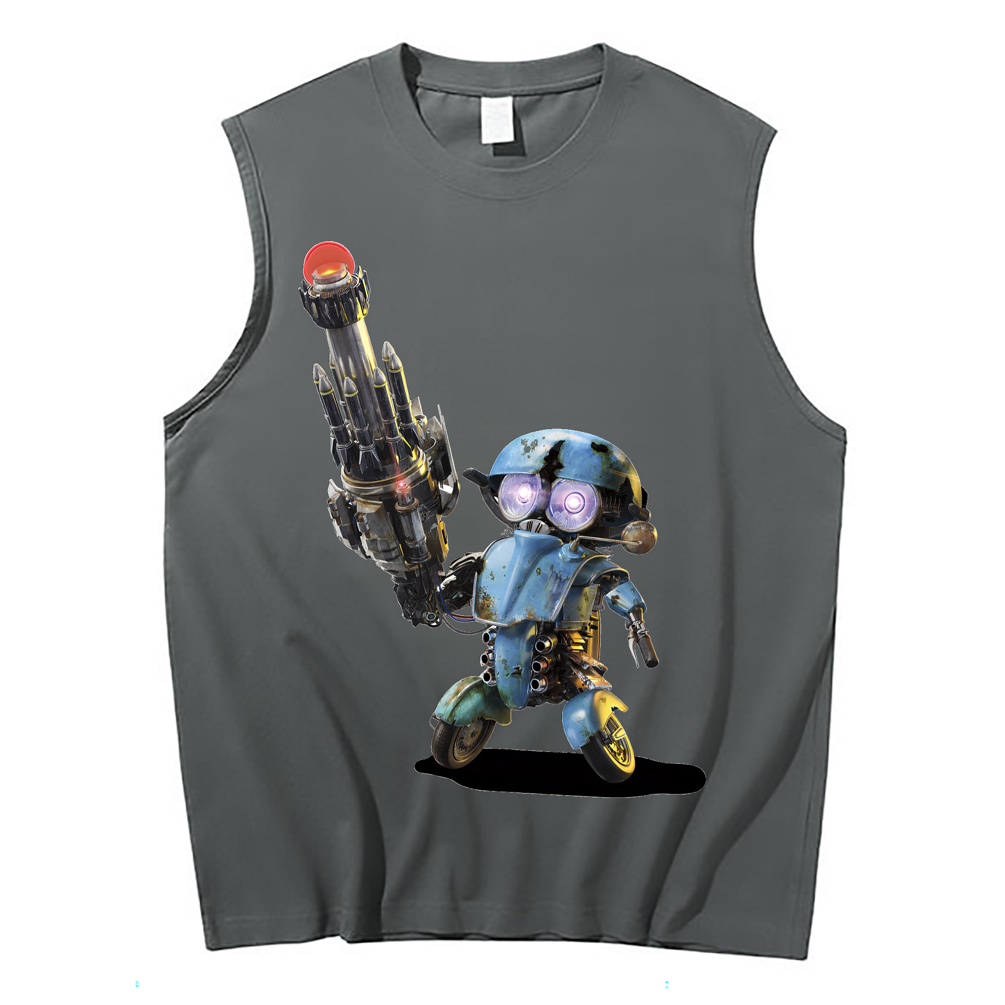 （画像用） Transformers トランスフォーマー コットン100％タンクトップ（フロントプリント）